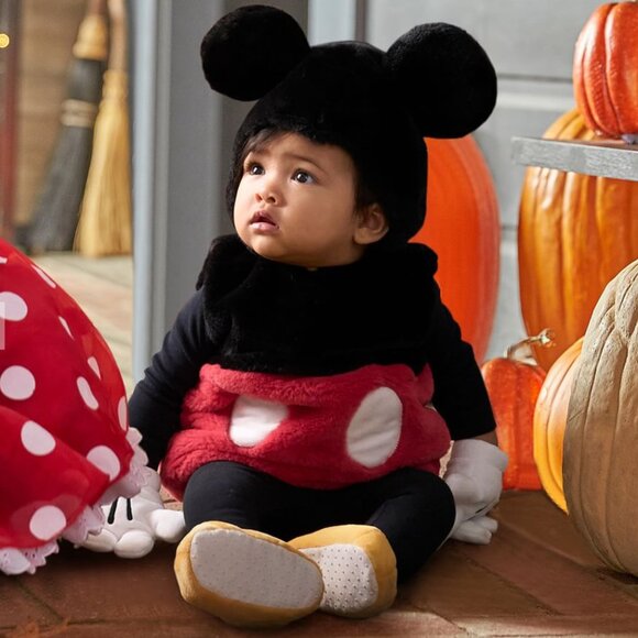 Pottery Barn Kids Disney Baby Mickey Mouse Costume Size 12-24 Months - Picture 3 of 11